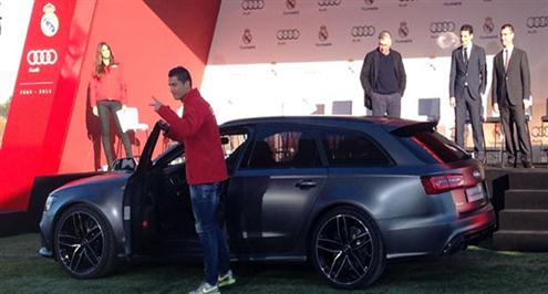 بالصور.. "أودي" تهدي رونالدو ونجوم ريال مدريد أحدث سياراتها للموسم الجديد 